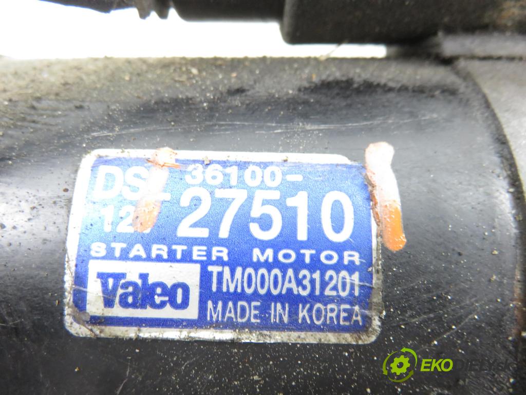 HYUNDAI ACCENT II (LC) LIFTBACK 2004 60,00 1.5 CRDi - D3EA 1493,00 Štartér 3610027510 (Štartér)