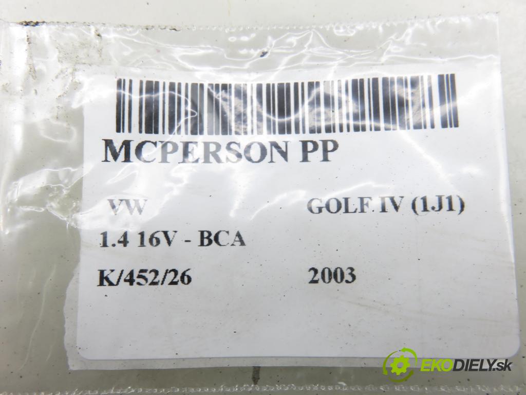 VW GOLF IV (1J1) HB 2003 55,00 1.4 16V - BCA 1390,00 MCPERSON PP 1J04130315