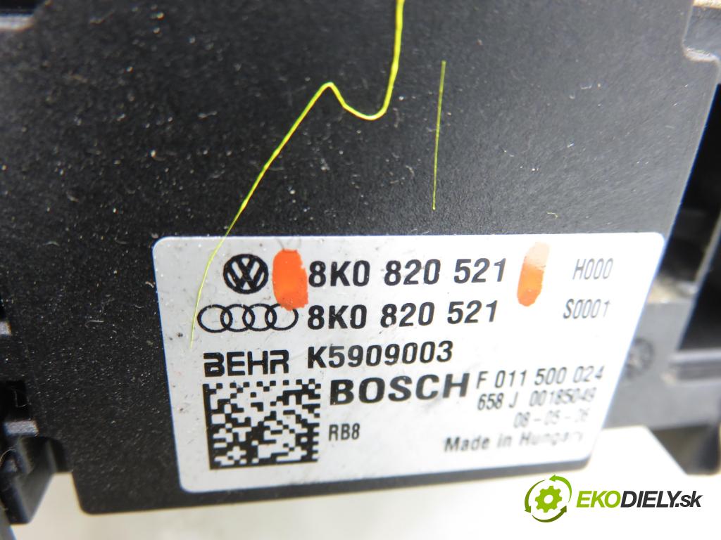 AUDI A4 (8K2, B8) SEDAN 2008 176,00 3.0 TDI quattro - CCWA 2967,00 ventilátor větráku 8K1820021 ; 8K0820521