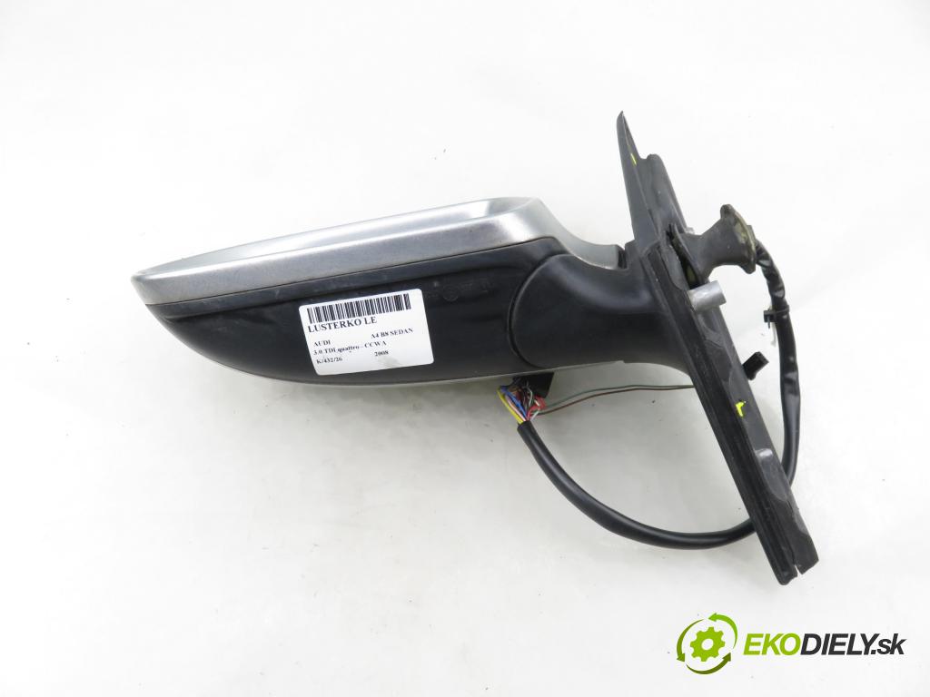 AUDI A4 (8K2, B8) SEDAN 2008 176,00 3.0 TDI quattro - CCWA 2967,00 Spätné zrkadlo LE