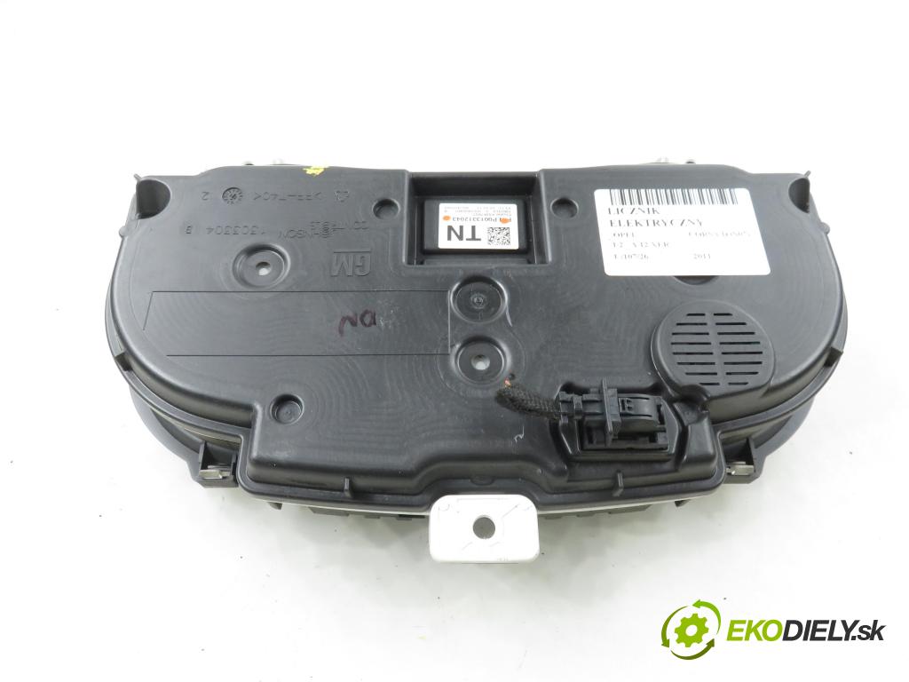 OPEL CORSA D (S07) HB 2011 0,00 1.2 - A 12 XER 1229,00 prístrojovka elektrický P0013312043