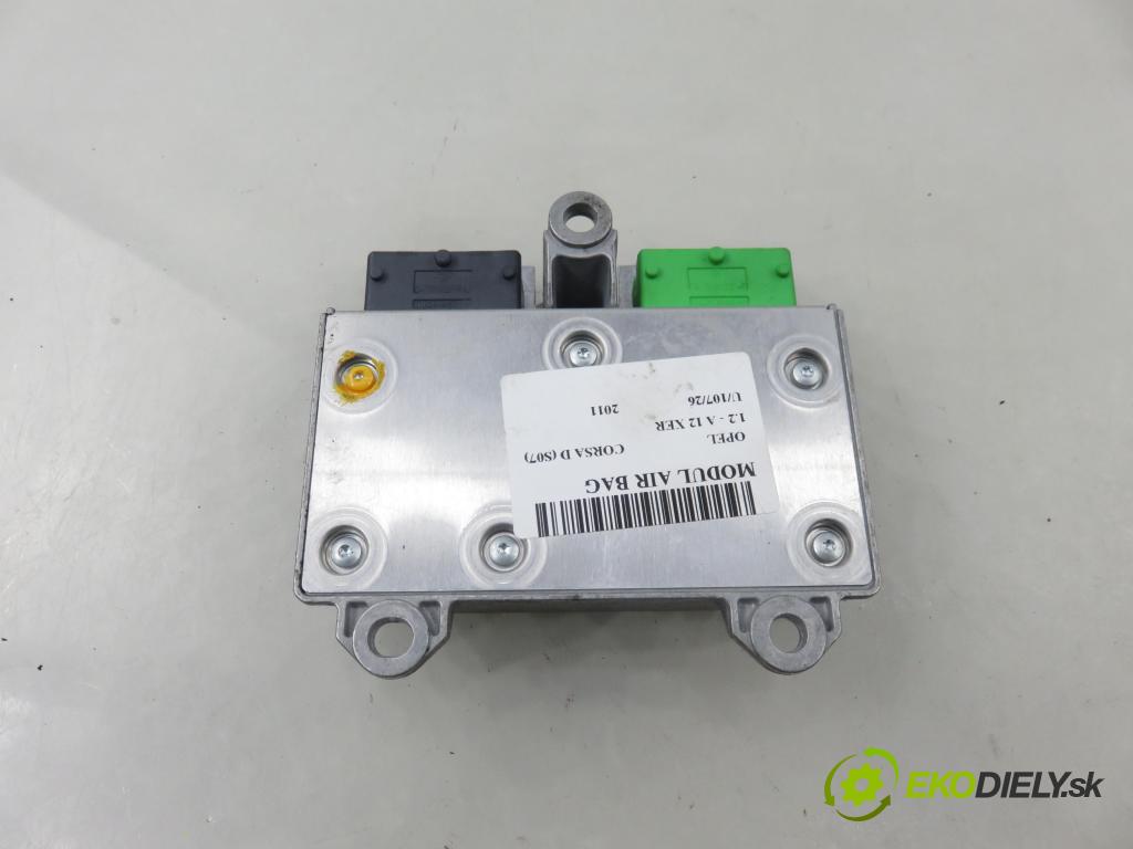 OPEL CORSA D (S07) HB 2011 0,00 1.2 - A 12 XER 1229,00 MODUL air BAG 13283818