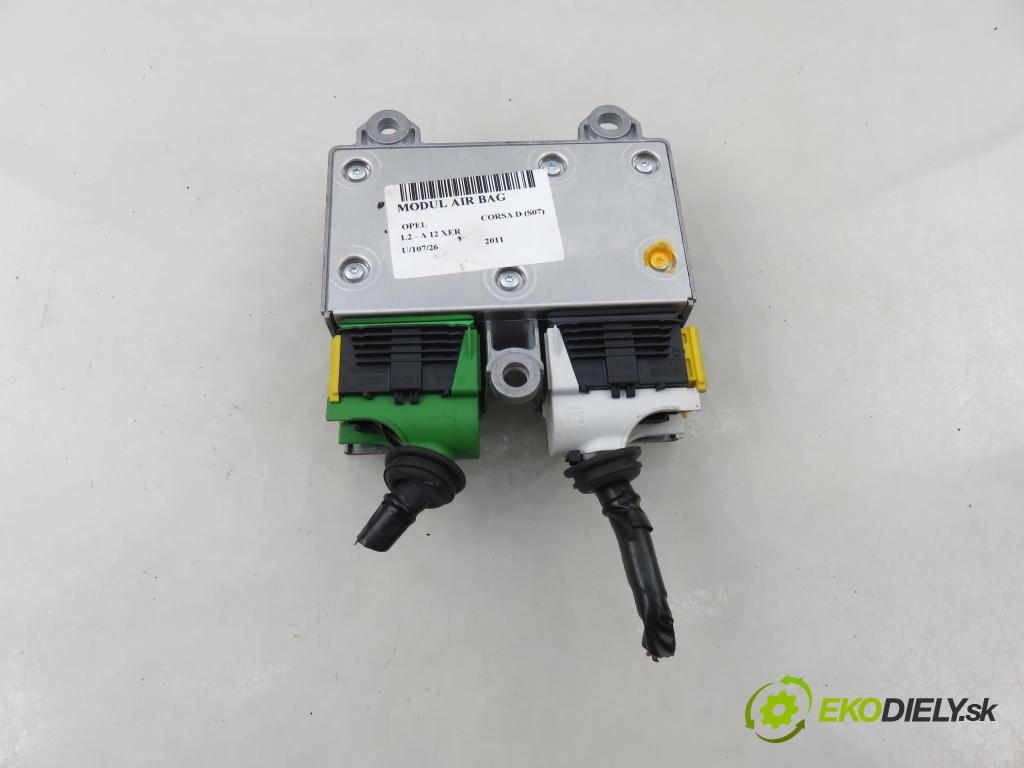 OPEL CORSA D (S07) HB 2011 0,00 1.2 - A 12 XER 1229,00 MODUL air BAG 13283818