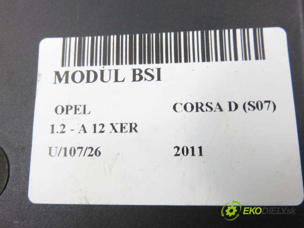 OPEL CORSA D (S07) HB 2011 0,00 1.2 - A 12 XER 1229,00 MODUL BSI 13367919SK