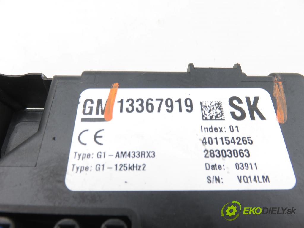 OPEL CORSA D (S07) HB 2011 0,00 1.2 - A 12 XER 1229,00 MODUL BSI 13367919SK