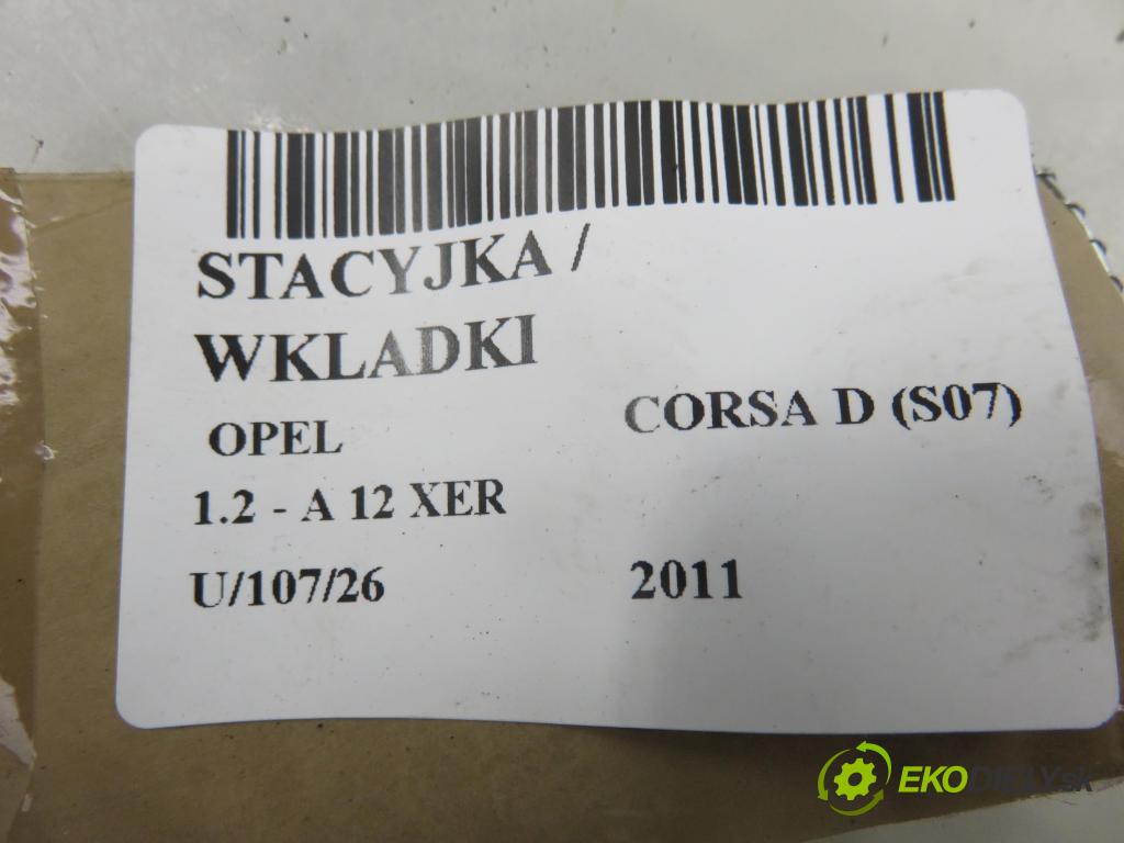 OPEL CORSA D (S07) HB 2011 0,00 1.2 - A 12 XER 1229,00 spinačka / zámky 56155