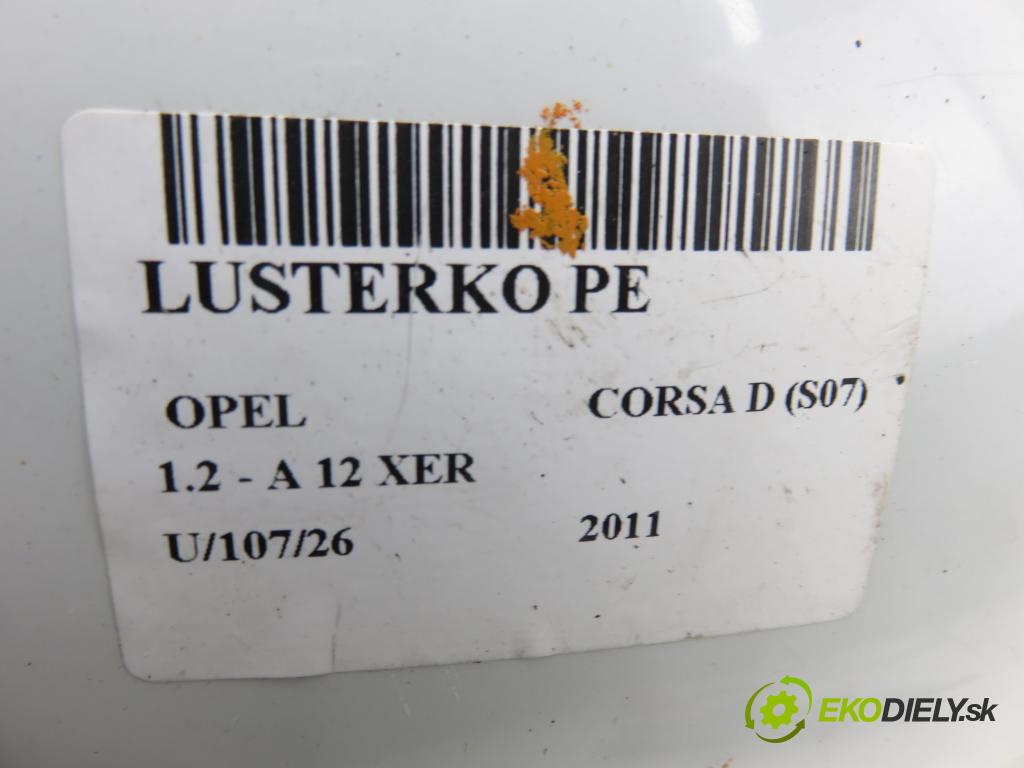 OPEL CORSA D (S07) HB 2011 0,00 1.2 - A 12 XER 1229,00 zpětné zrcátko