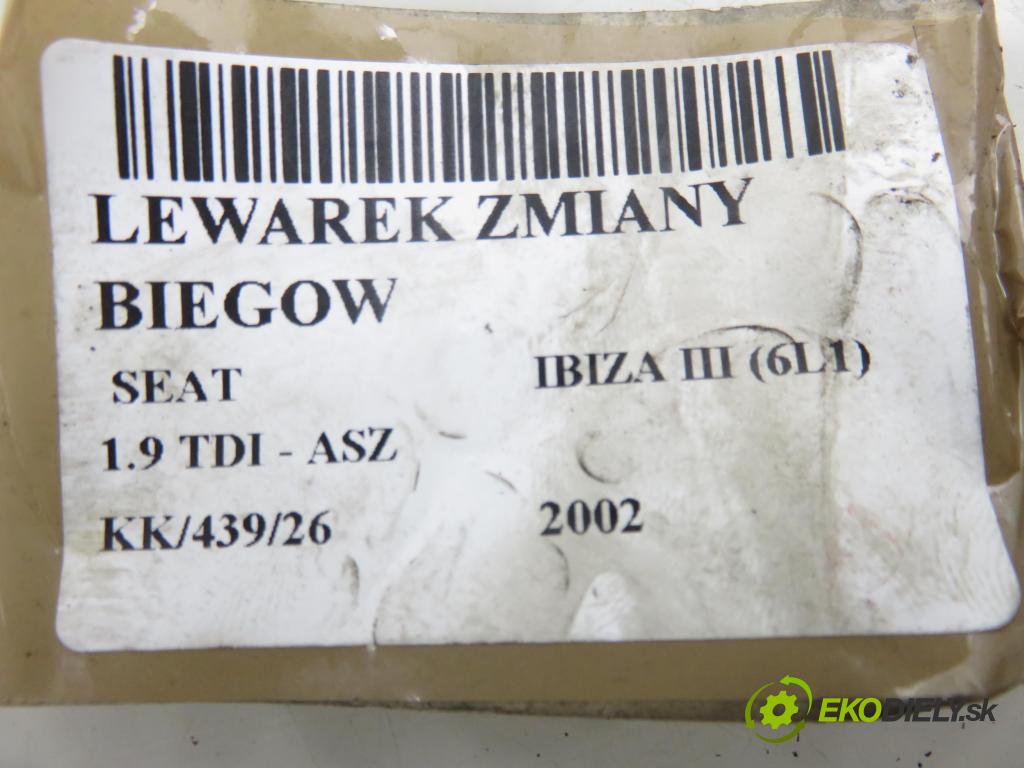 SEAT IBIZA III (6L1) HB 2002 96,00 1.9 TDI PD 130 - ASZ 1896,00 ZVEDÁK: 6Q0711265H