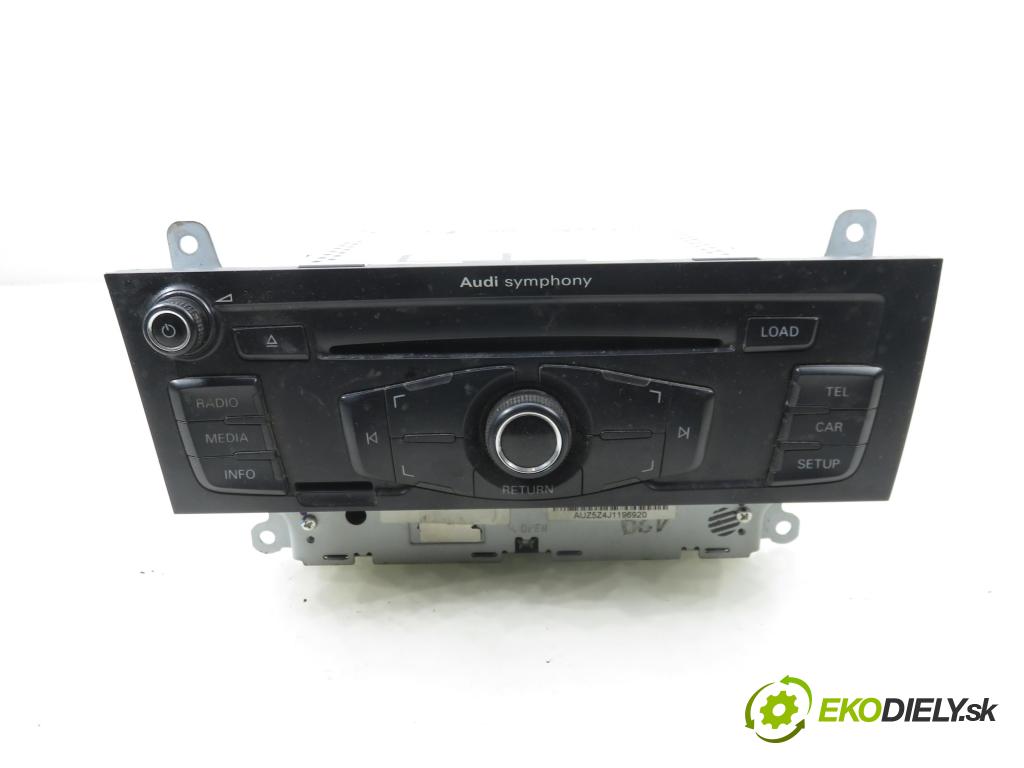 AUDI Q5 (8R) SUV 2010 176,00 3.0 TDI quattro - CCWA 2967,00 RADIO CD 8T1035195AA