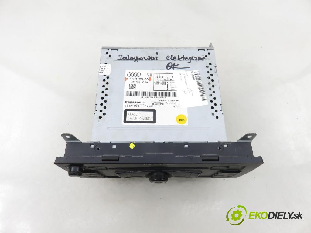 AUDI Q5 (8R) SUV 2010 176,00 3.0 TDI quattro - CCWA 2967,00 RADIO CD 8T1035195AA