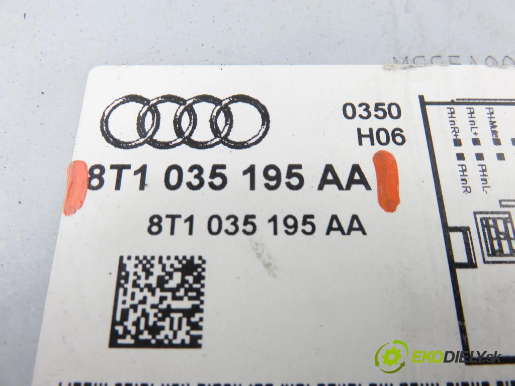 AUDI Q5 (8R) SUV 2010 176,00 3.0 TDI quattro - CCWA 2967,00 RADIO CD 8T1035195AA