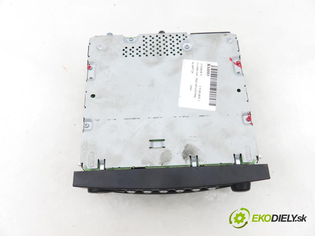 CITROEN C5 III (RD_) SEDAN 2010 80,00 1.6 HDi 110 - 9HZ (DV6TED4) 1560,00 RADIO CD 9666968077