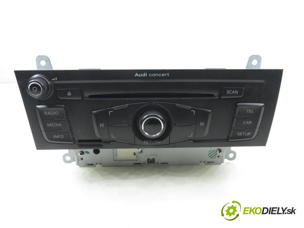 AUDI A5 (8T3) COUPE 2009 140,00 2.7 TDI - CGKA 2698,00 RADIO CD 8T1035186C