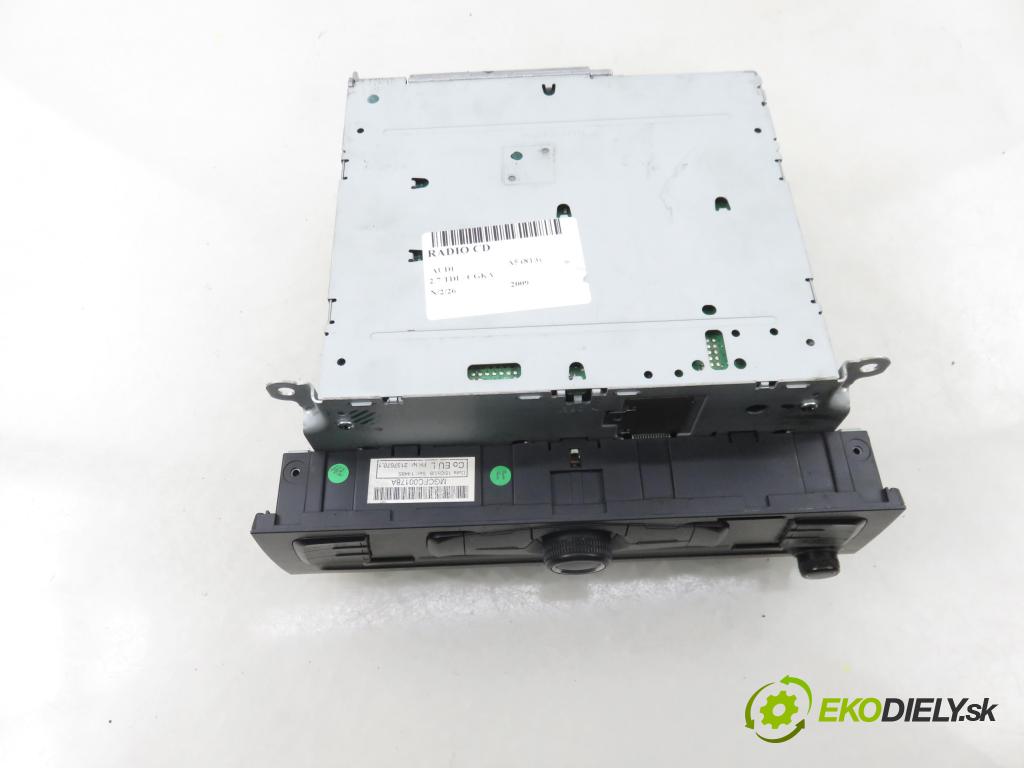 AUDI A5 (8T3) COUPE 2009 140,00 2.7 TDI - CGKA 2698,00 RADIO CD 8T1035186C