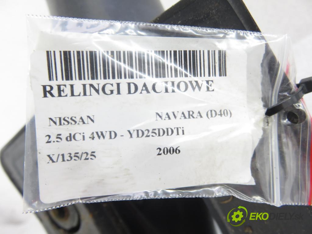 NISSAN NP300 NAVARA (D40) PICK-UP 2006 126,00 2.5 dCi 171 2488,00 kufor strešný