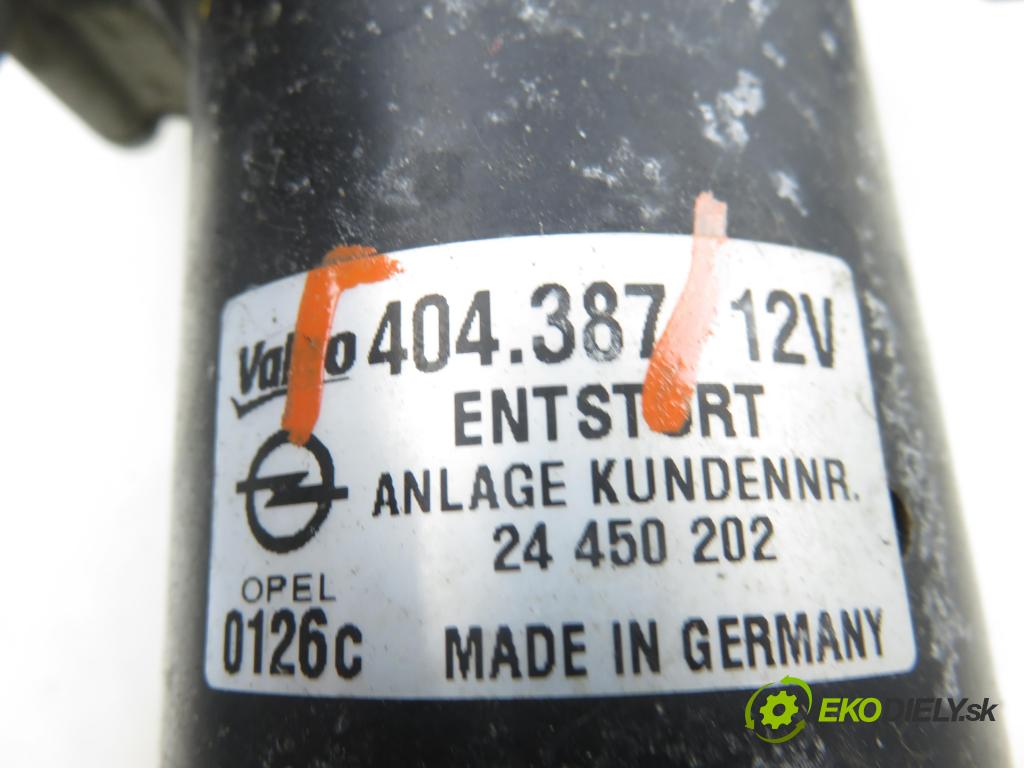 OPEL ASTRA G liftback (T98) HB 2003 55,00 1.7 DTI 16V - Y 17 DT 1686,00 Motorček stieračov 404387