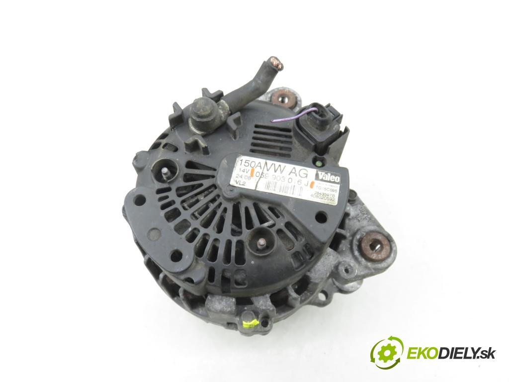 AUDI A4 (8K2, B8) SEDAN 2008 176,00 3.0 TDI quattro - CCWA 2967,00 Alternátor 059903016J (Alternátor)