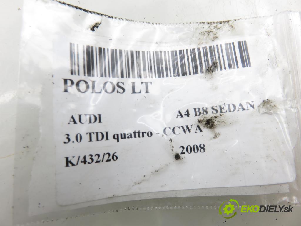 AUDI A4 (8K2, B8) SEDAN 2008 176,00 3.0 TDI quattro - CCWA 2967,00 Poloos LT 8K0501203K