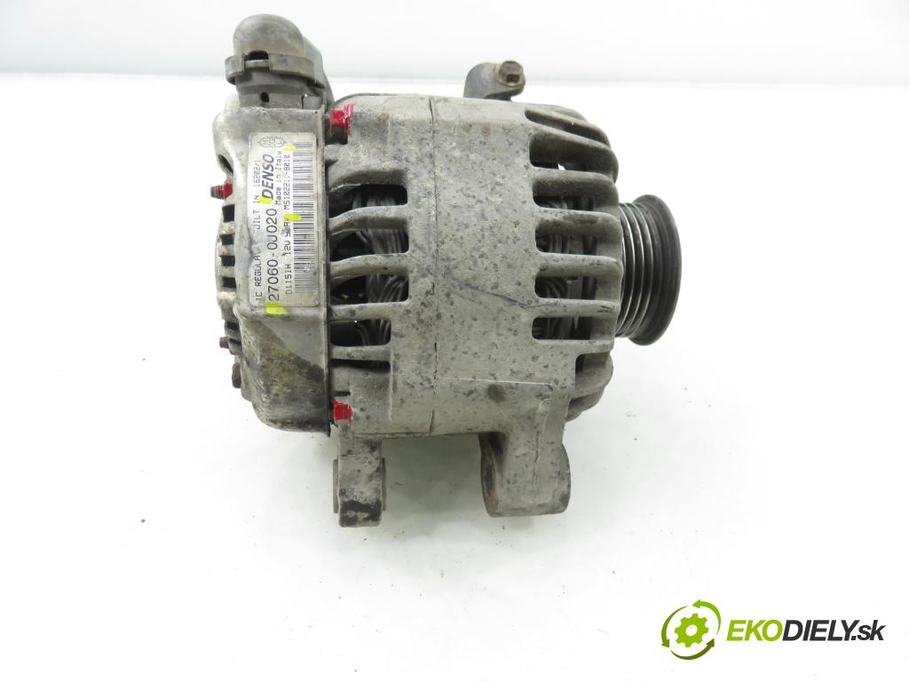 TOYOTA YARIS (_P1_) HB 2002 64,00 1.3 VVTi 87 - 2SZ-FE 1298,00 Alternátor 270600J020 ; MS1022118010 (Alternátor)