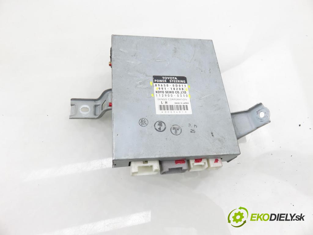 TOYOTA YARIS (_P1_) HB 2002 64,00 1.3 VVTi 87 - 2SZ-FE 1298,00 serv/podporovanie elektrické 896500D011 ; 6900000264 ; 452000D030