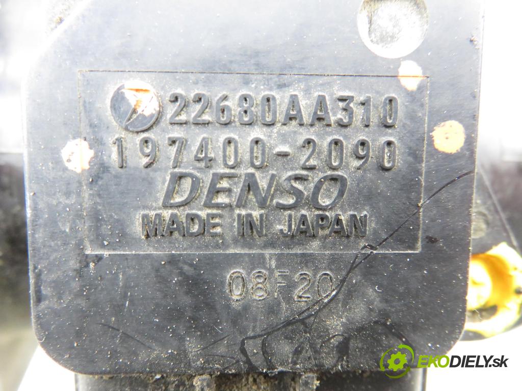 SUBARU IMPREZA kombi (GG) KOMBI 2005 123,00 2.5 167 2457,00 váha vzduchu vzduchu 22680AA310 ; 1974002090