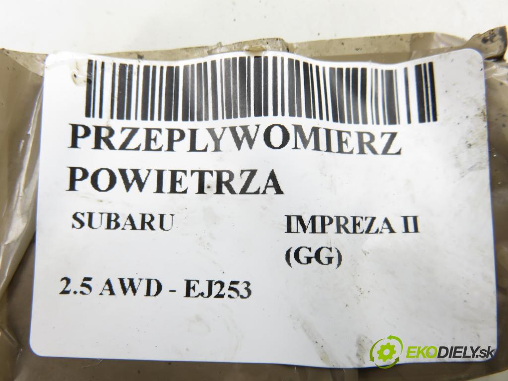 SUBARU IMPREZA kombi (GG) KOMBI 2005 123,00 2.5 167 2457,00 váha vzduchu vzduchu 22680AA310 ; 1974002090