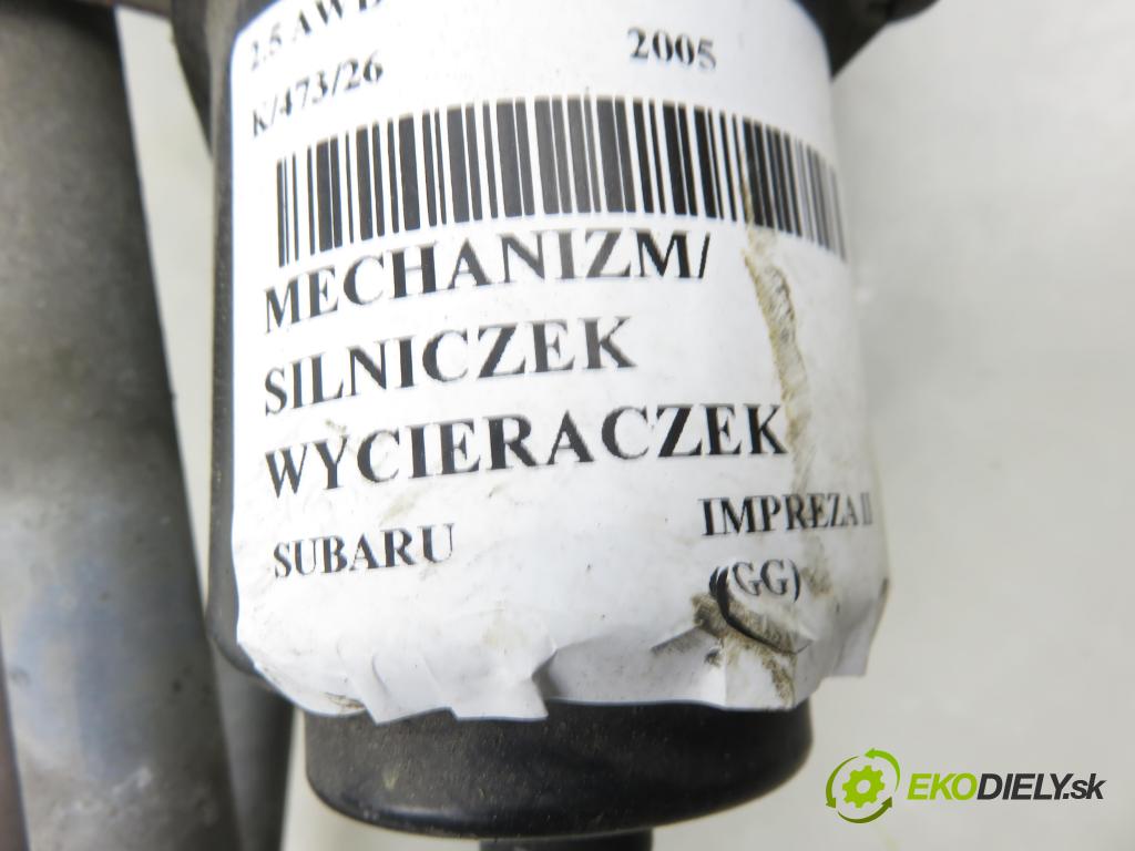 SUBARU IMPREZA kombi (GG) KOMBI 2005 123,00 2.5 167 2457,00 Motorček stieračov