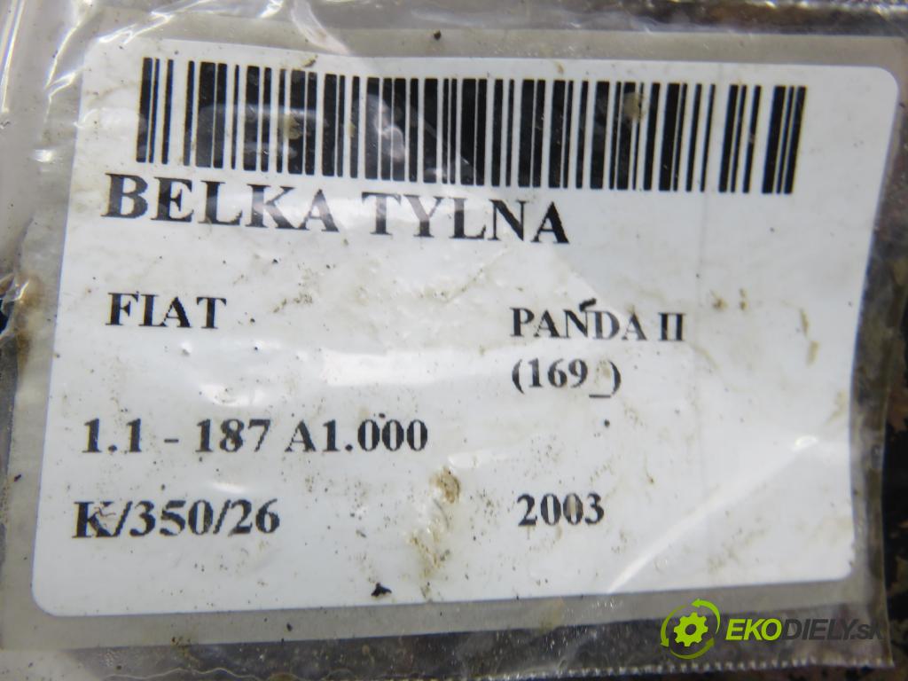 FIAT PANDA (169_) HB 2003 40,00 1.1 54 - 187 A1.000 1108,00 Výstuha zadná