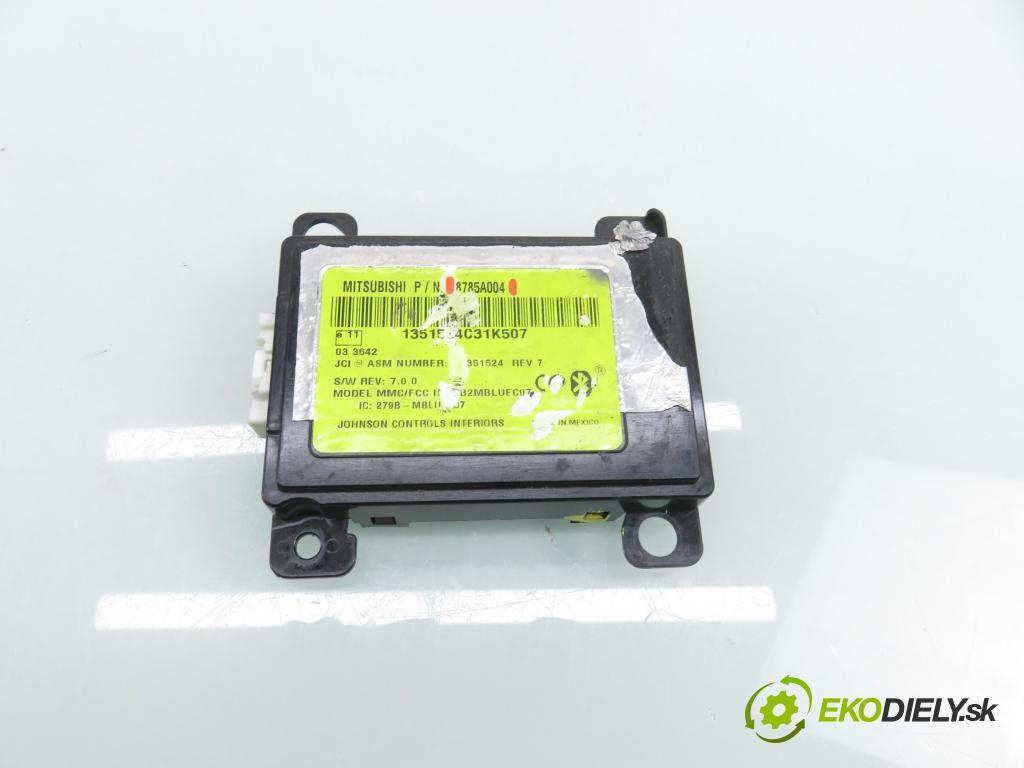 MITSUBISHI OUTLANDER II (CW_W) SUV 2008 125,00 2.4 MIVEC 4WD (CW5W) - 4B12 2360,00 MODUL BLUETOOTH 8785A004