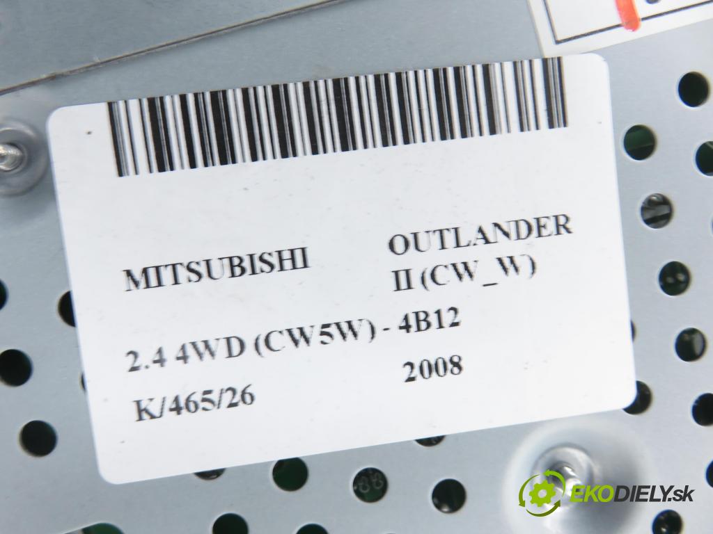 MITSUBISHI OUTLANDER II (CW_W) SUV 2008 125,00 2.4 MIVEC 4WD (CW5W) - 4B12 2360,00 Zosilňovač 8701A230 (Zosilňovač)