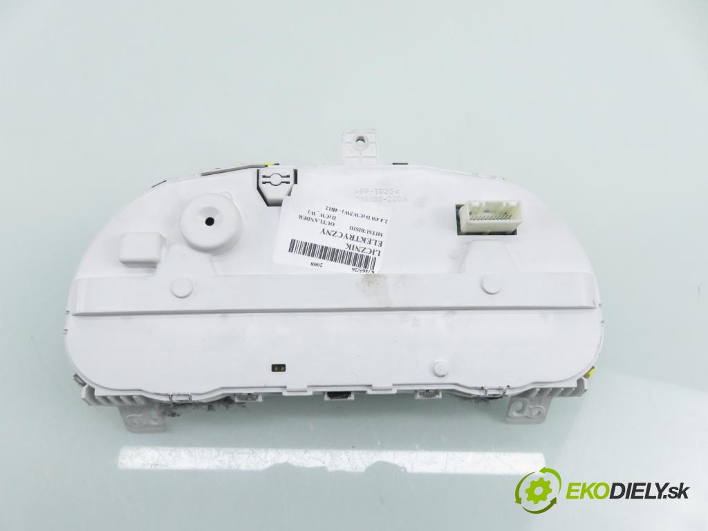 MITSUBISHI OUTLANDER II (CW_W) SUV 2008 125,00 2.4 MIVEC 4WD (CW5W) - 4B12 2360,00 Prístrojovka elektrický 8100A117 ; 527670H