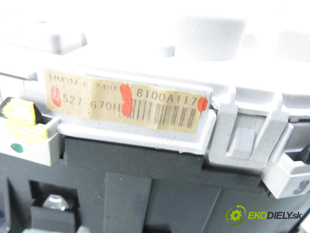 MITSUBISHI OUTLANDER II (CW_W) SUV 2008 125,00 2.4 MIVEC 4WD (CW5W) - 4B12 2360,00 Prístrojovka elektrický 8100A117 ; 527670H