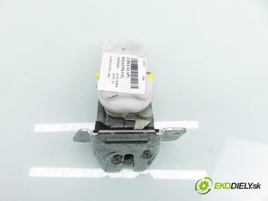 MITSUBISHI OUTLANDER II (CW_W) SUV 2008 125,00 2.4 MIVEC 4WD (CW5W) - 4B12 2360,00 zámok dverí kufor EL. 