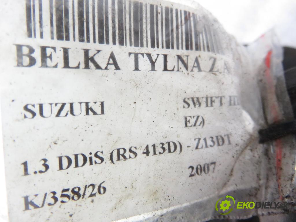 SUZUKI SWIFT III (MZ, EZ) HB 2007 51,00 1.3 DDiS (RS 413D) 69 - Z13DT 1248,00 Výstuha zadná ABS