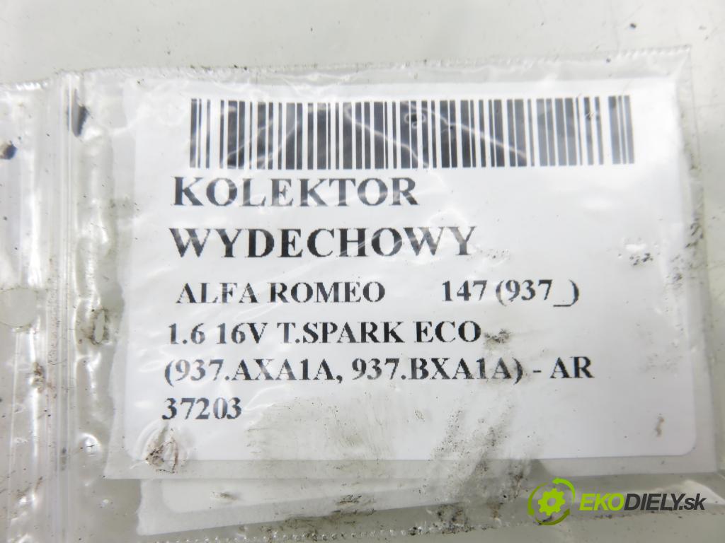 ALFA ROMEO 147 (937_) HB 2006 77,00 1.6 16V T.SPARK ECO 105 - AR 37203 1598,00 Potrubie VYČERPAT: 60663056 (Výfukové potrubie)