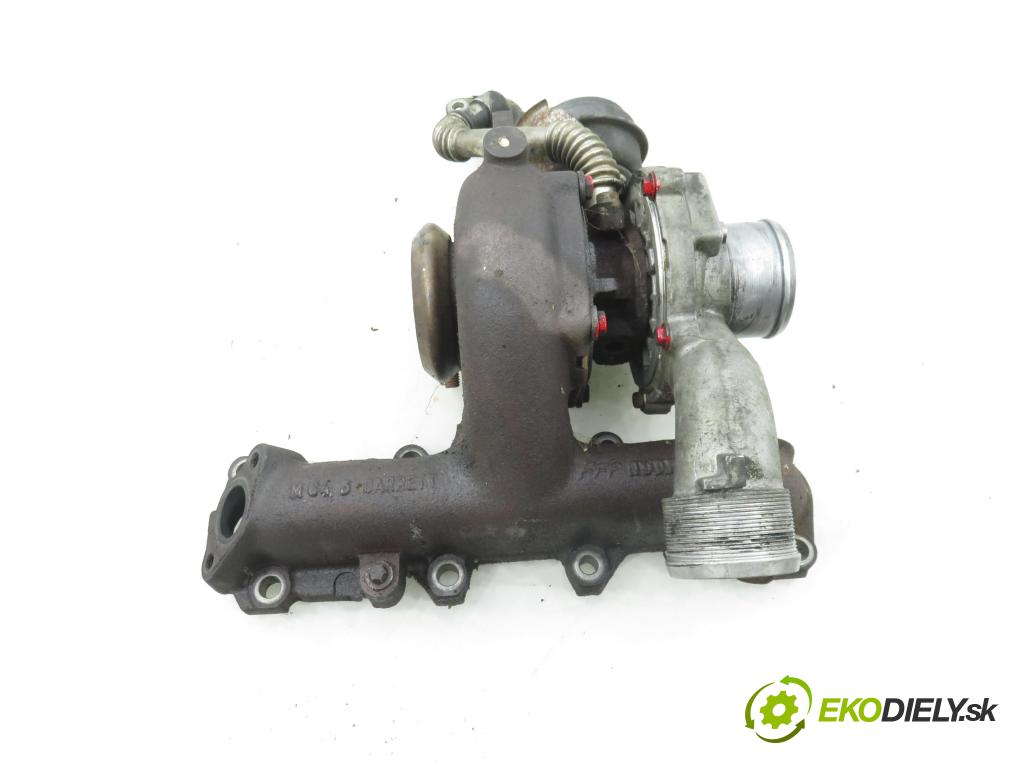 OPEL ZAFIRA B (A05) MINIVAN 2005 88,00 1.9 CDTI 8V 120 - Z 19 DT 1910,00 Turbodúchadlo 55205474 (Turbodúchadlo (kompletné))