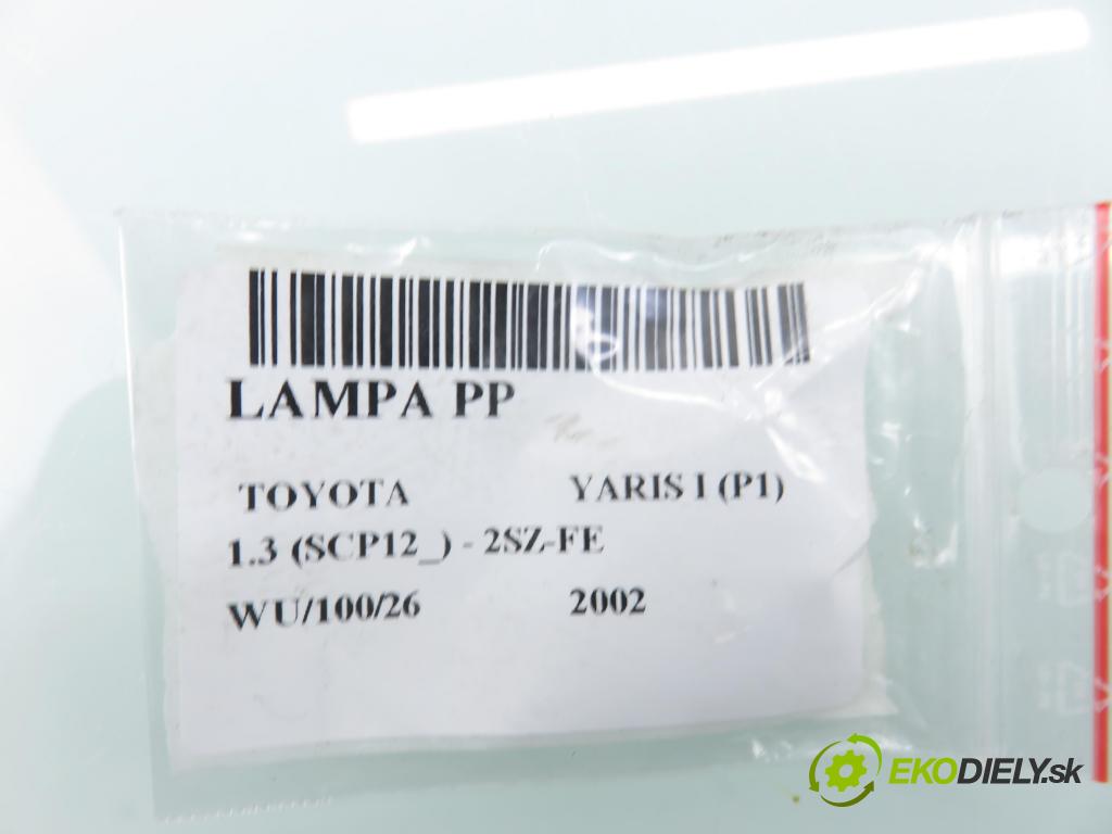 TOYOTA YARIS (_P1_) HB 2002 64,00 1.3 VVTi 87 - 2SZ-FE 1298,00 Svetlo PP