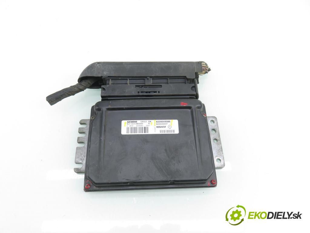 RENAULT TWINGO I (C06_) HB 2002 43,00 1.2 (C066, C068) - D7F 703 1149,00 řídící jednotka motora S110138000C ; 8200059086 ; 8200044437