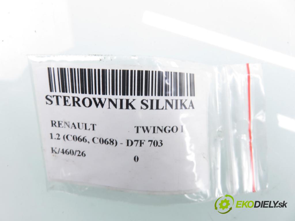 RENAULT TWINGO I (C06_) HB 2002 43,00 1.2 (C066, C068) - D7F 703 1149,00 Riadiaca jednotka Motor S110138000C ; 8200059086 ; 8200044437