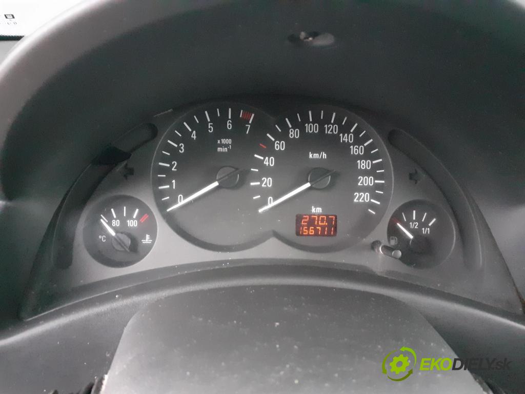 OPEL CORSA C (X01) HB 2001 43,00 1.0 12V 58 - Z 10 XE 973,00 prístrojovka elektrický 09166813FK