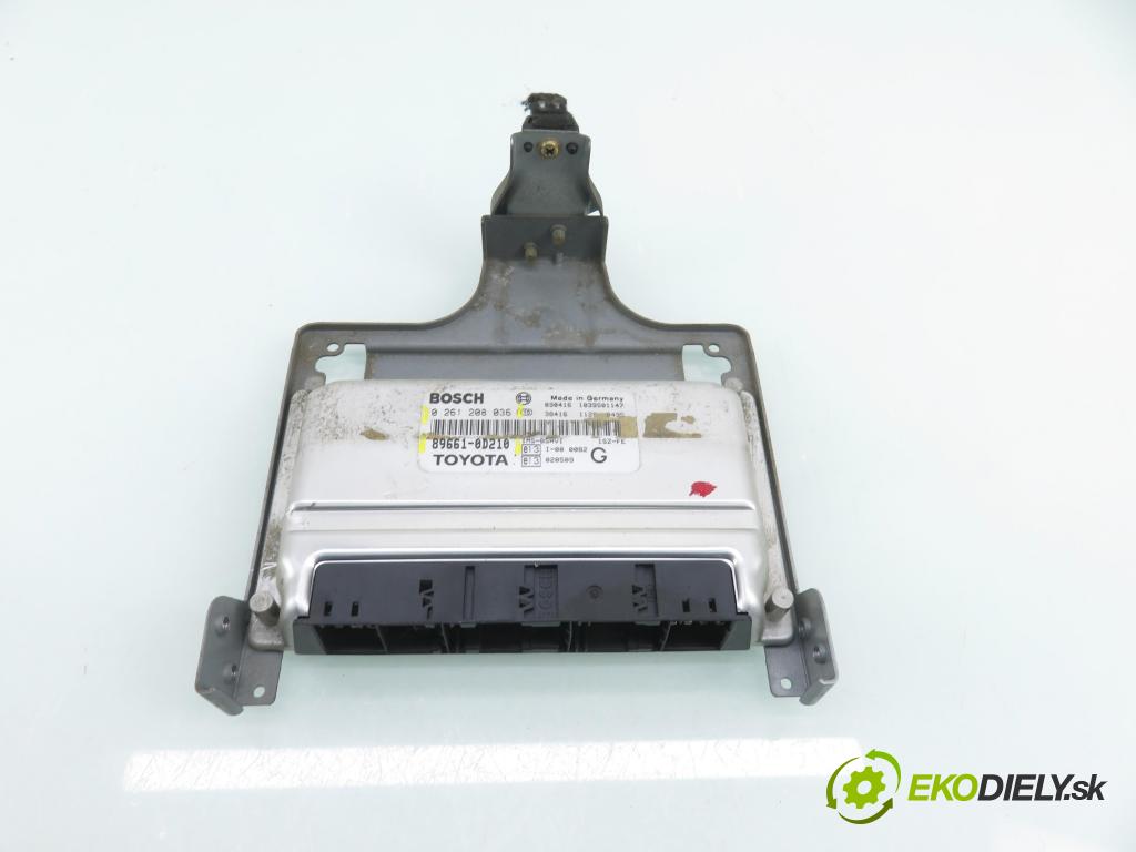 TOYOTA YARIS (_P1_) HB 2003 50,00 1.0 VVT- i 68 - 1SZ-FE 998,00 řídící jednotka motora 896610D210 ; 0261208036