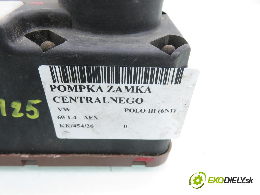 VW POLO (6N1) HB 1997 44,00 1.4 60 1390,00 pumpa zámku centrálneho 1H0962257F