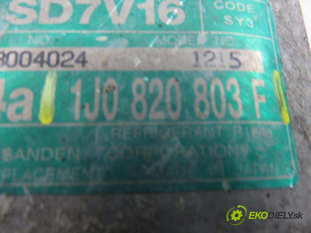 SEAT IBIZA II (6K1) HB 2000 44,00 1.4 MPI 60 - AUD 1390,00 KOMPRESOR: klimatizácie 1J0820803F (Kompresor klimatizácie)