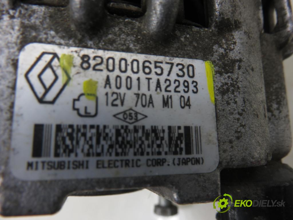 RENAULT TWINGO I (C06_) HB 2002 43,00 1.2 (C066, C068) - D7F 703 1149,00 Alternátor 8200065730 ; A001TA2293 (Alternátor)