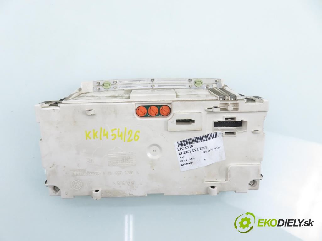 VW POLO (6N1) HB 1997 44,00 1.4 60 1390,00 prístrojovka elektrický 6N0919860P