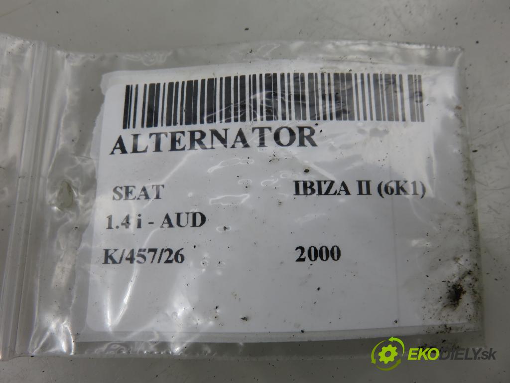 SEAT IBIZA II (6K1) HB 2000 44,00 1.4 MPI 60 - AUD 1390,00 Alternátor 074903025K ; 0124325004 (Alternátor)