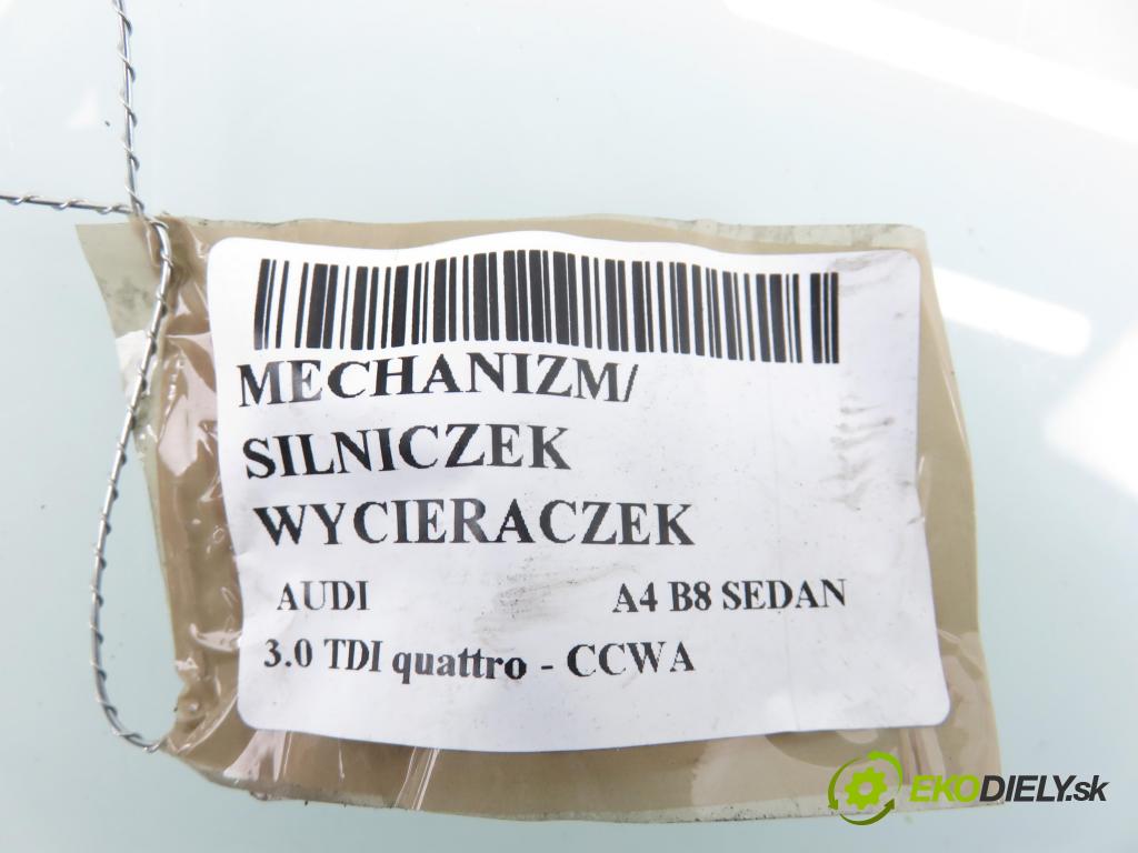 AUDI A4 (8K2, B8) SEDAN 2008 176,00 3.0 TDI quattro - CCWA 2967,00 Motorček stieračov 8K1955119 ; 8K1955023A