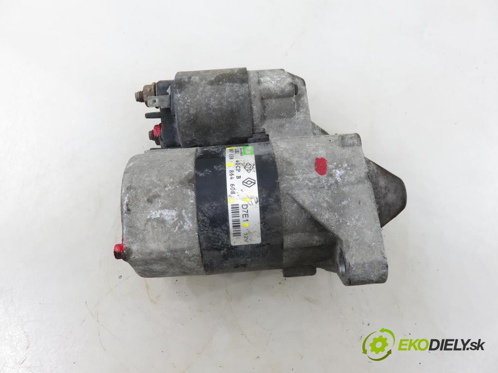 RENAULT TWINGO I (C06_) HB 2002 43,00 1.2 (C066, C068) - D7F 703 1149,00 startér D7E1 ; 867838 ; 864608 (Startér)