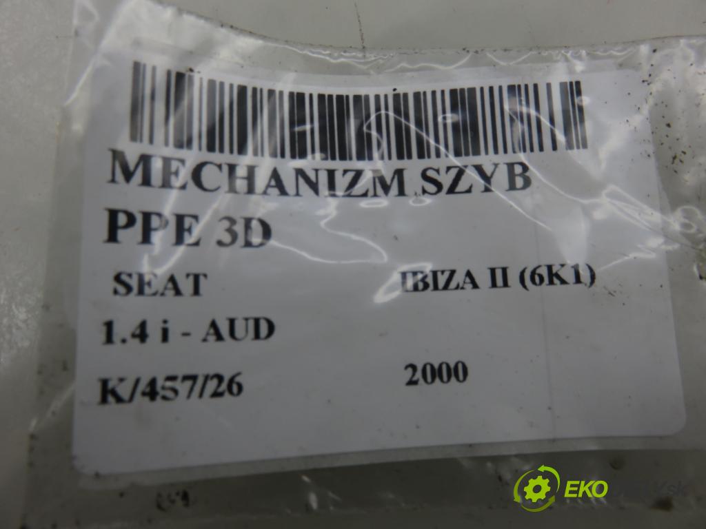 SEAT IBIZA II (6K1) HB 2000 44,00 1.4 MPI 60 - AUD 1390,00 Mechanizmus okien 3D 6K3959802 ; 6K3837402G