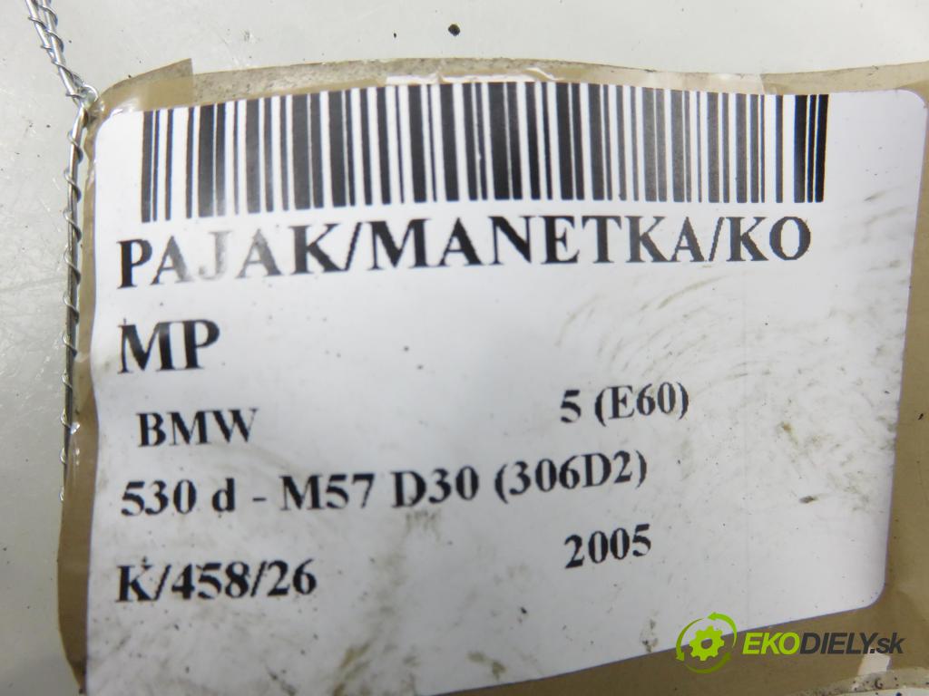 BMW 5 (E60) SEDAN 2005 0,00 530 d - M57 D30 (306D2) 2993,00 páčka/prepínač 6952980